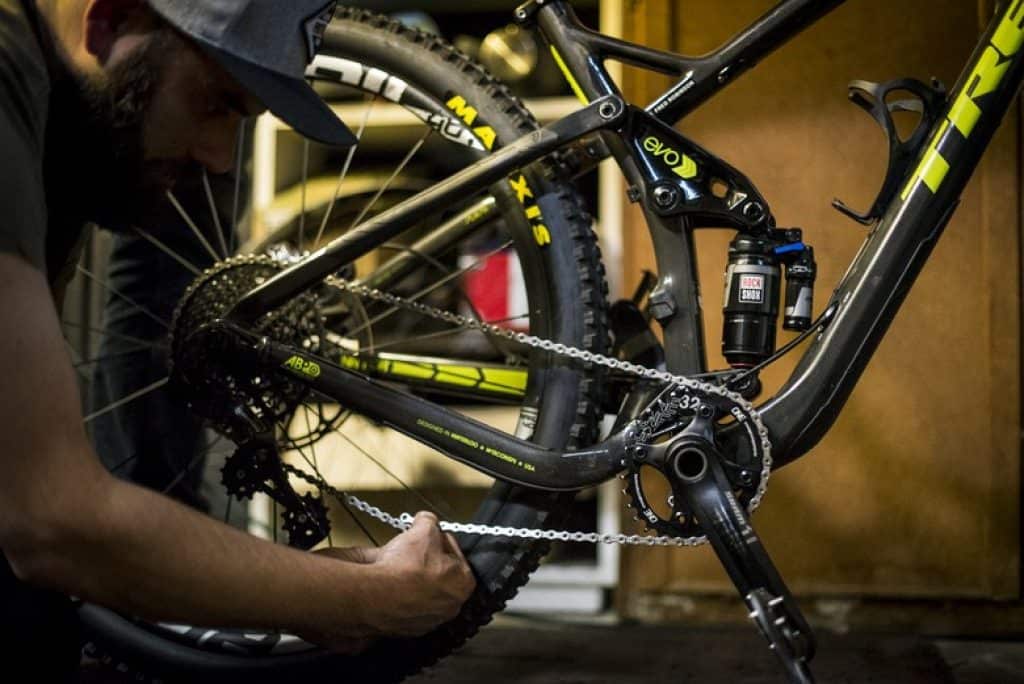 Check drivetrain of your bicycle