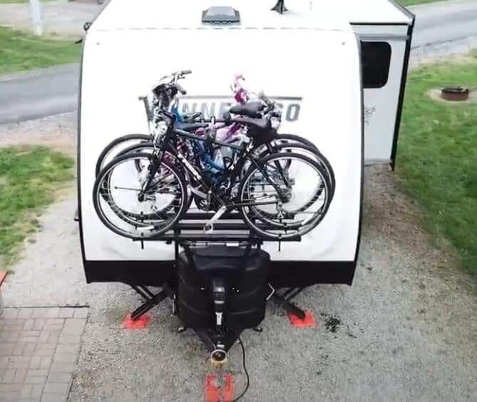 bike rack for camper trailer