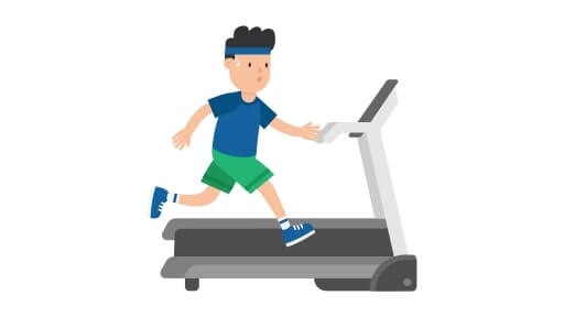 Man on a Treadmill