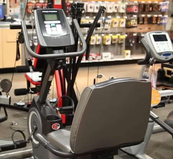 recumbent stationary bike