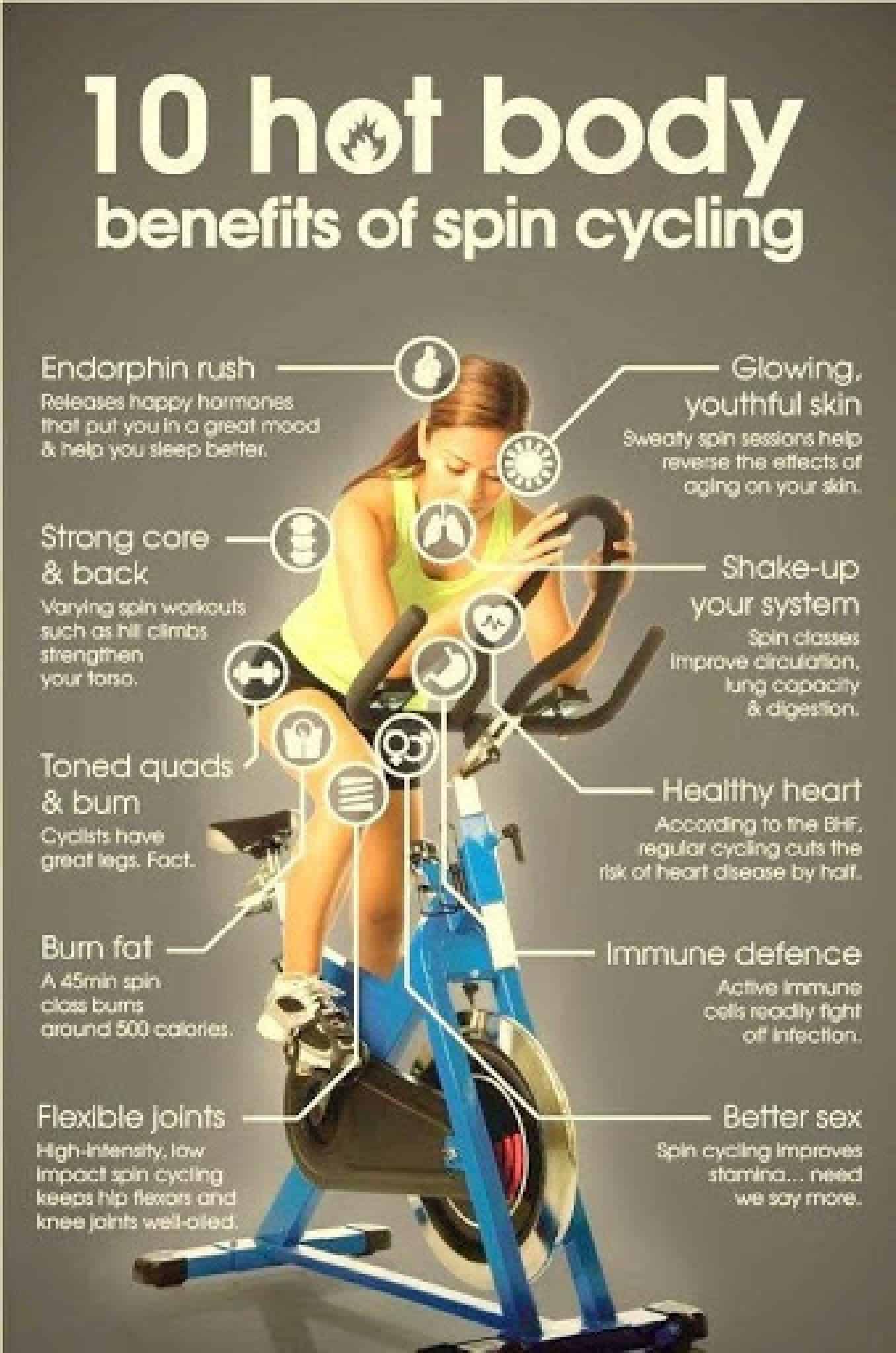 what is difference between spin bike and exercise bike