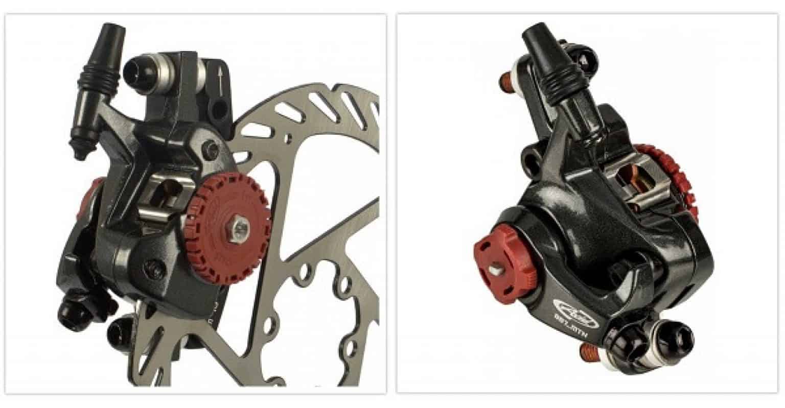 mechanical flat mount disc brakes