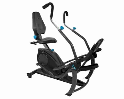 Recumbent elliptical