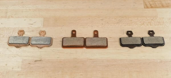 bicycle brake pad sizes