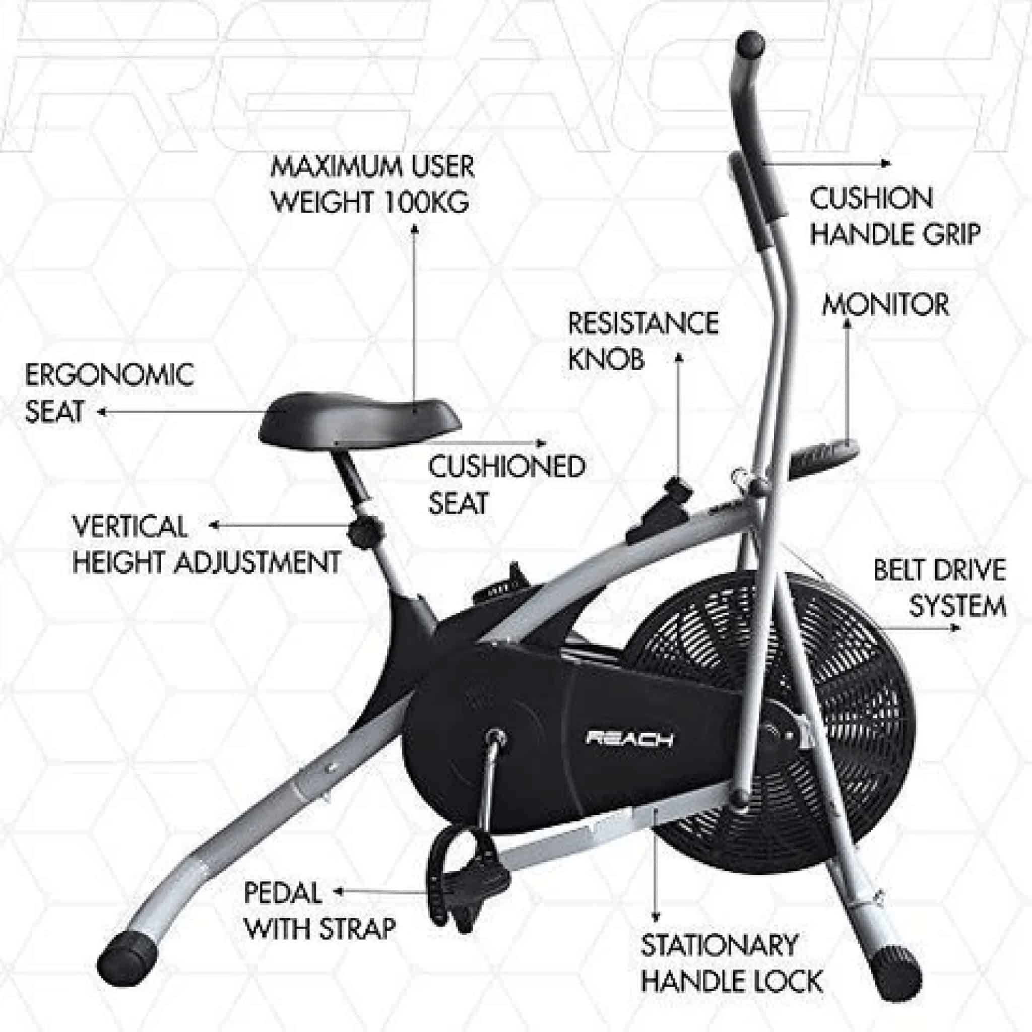 difference between air bike and magnetic bike