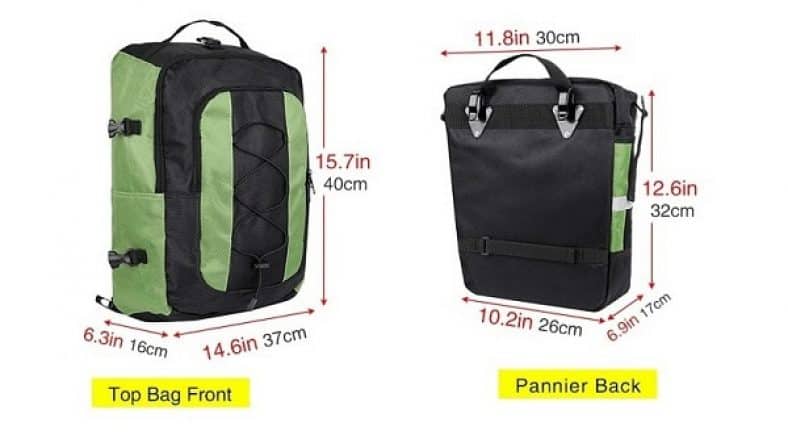 best pannier bags for shopping