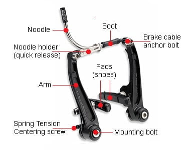 Rim Brake Anatomy