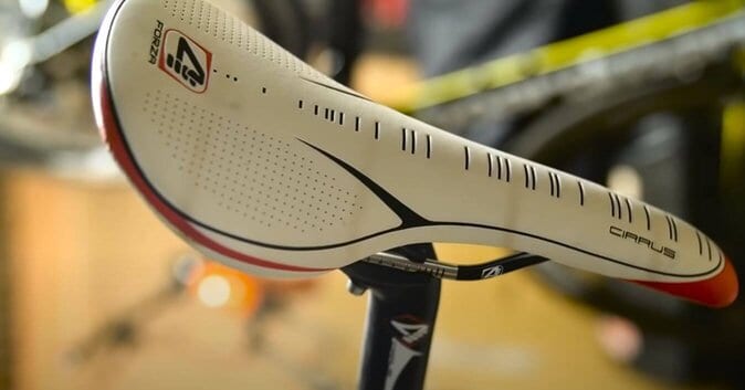 bike saddle size
