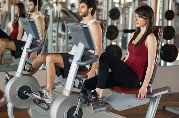 Commercial Recumbent Exercise Bike