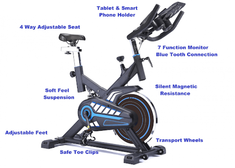 smr silent magnetic resistance bike