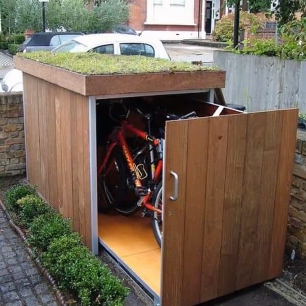 Aesthetics is important for your bike shed too