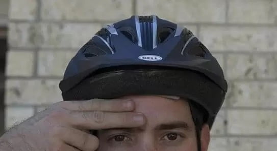 Helmet positioning