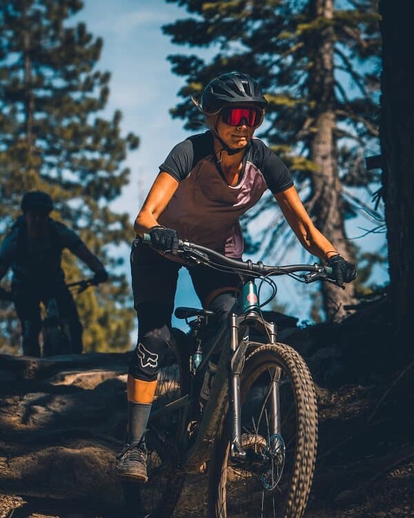 Mountain biking