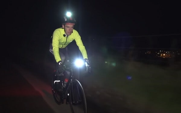 Riding a Bike at Night