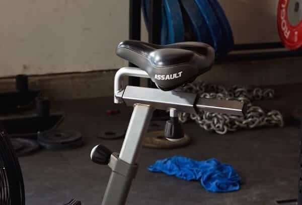 Air bike seat