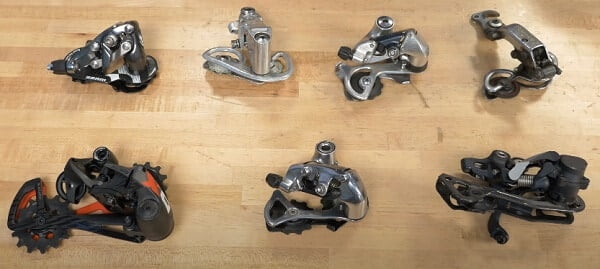 Different Derailleurs