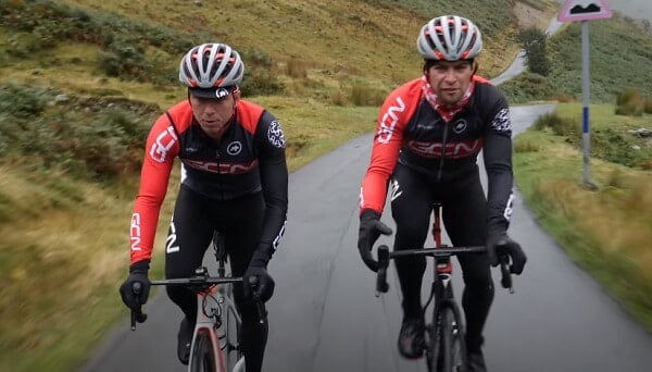 Gloves are a must in a wet and cold riding environment