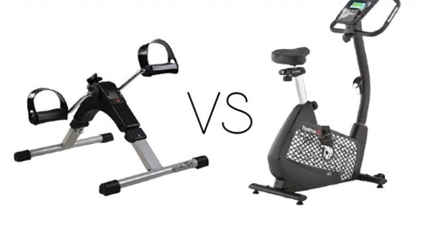 Pedal Exerciser vs. Stationary Bike Which One to Choose?