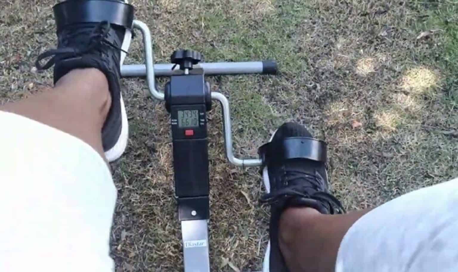 diy pedal exerciser