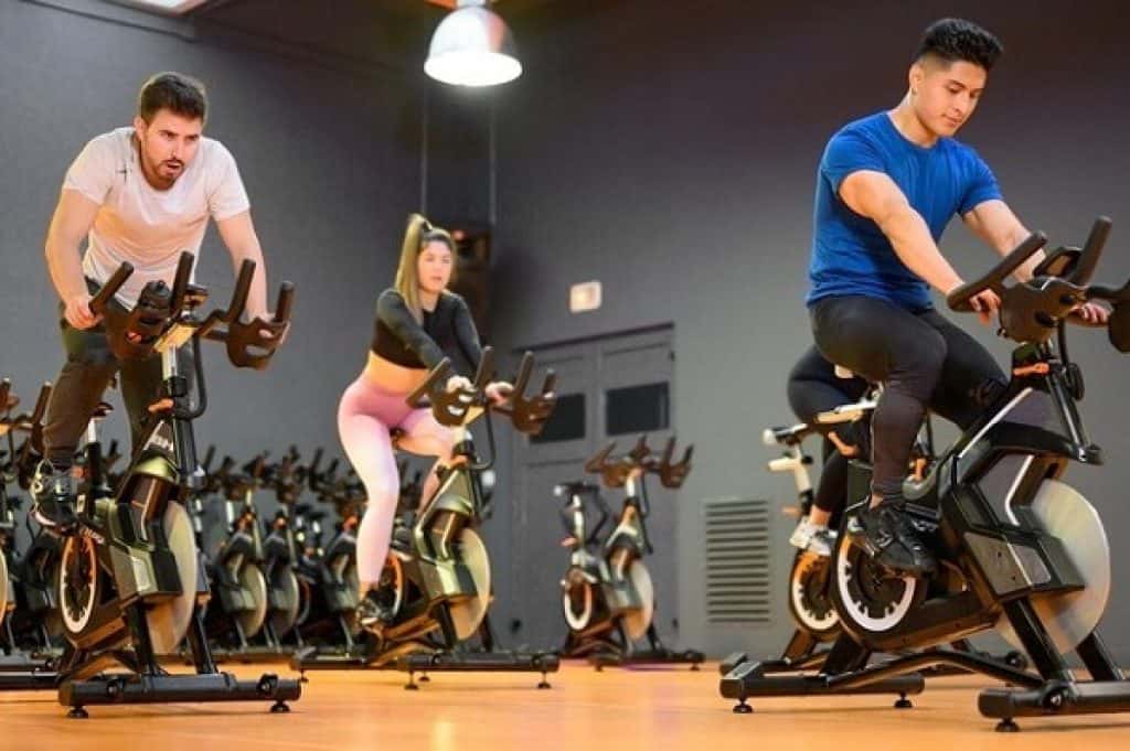 spin bike flywheel squeaking