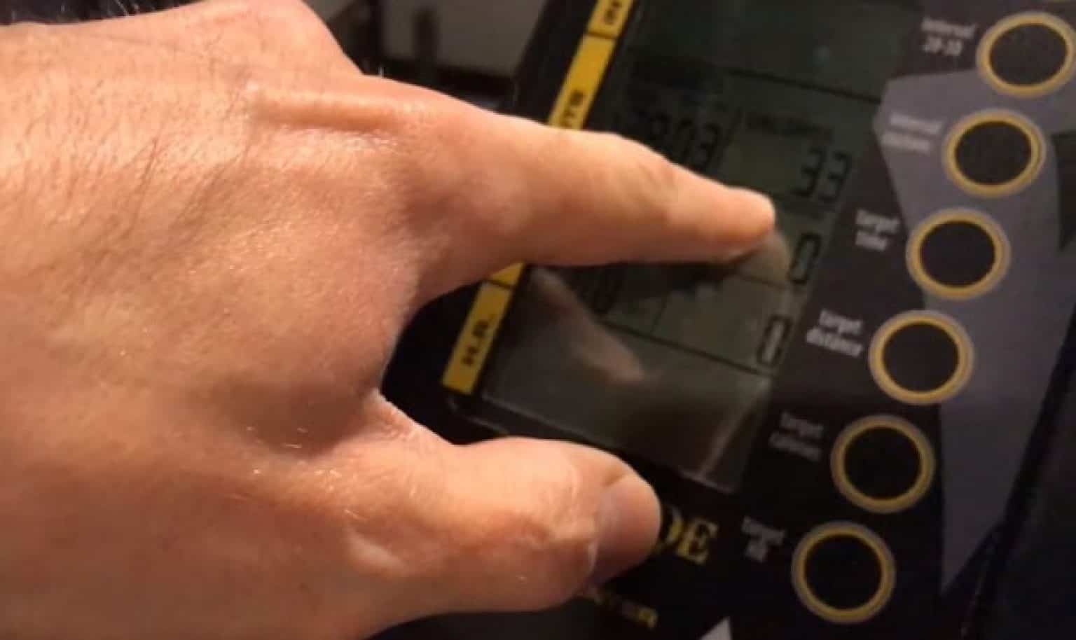 How many calories can stationary bikes with moving arms burn?