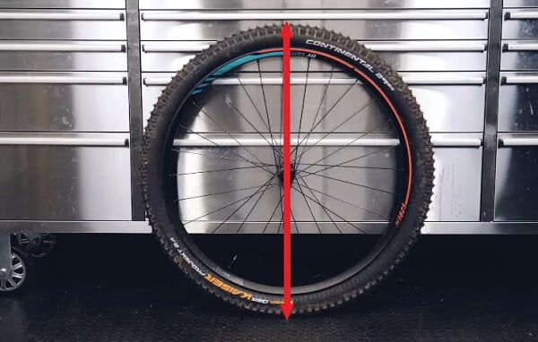 MTB tire diameter