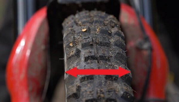 MTB tire width