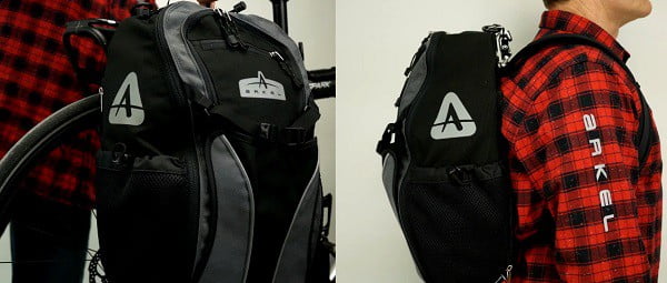 Convertible backpack pannier