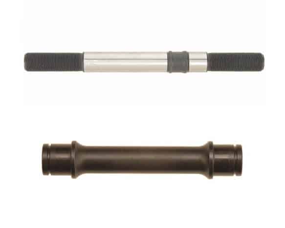 Male and female axles