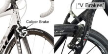 Caliper Brakes VS V-Brakes: Know the Differences